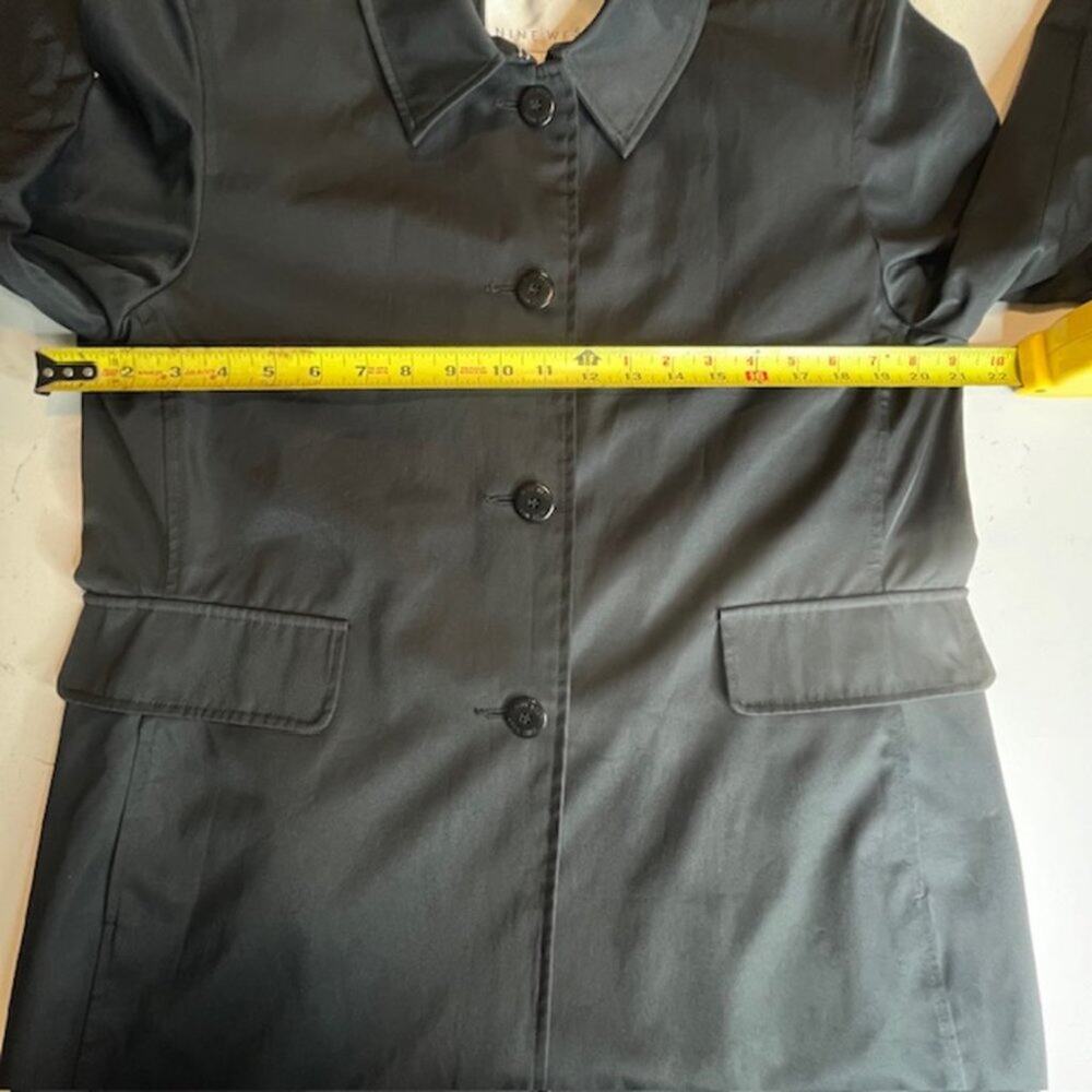 Nine West Softshell Water Resistant Jacket Large Black - Picture 11 of 14
